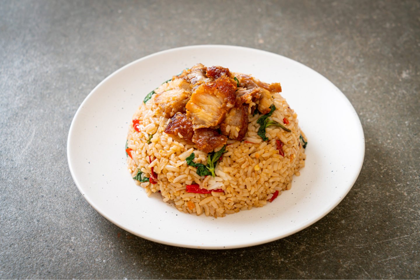 Pork And Vegetable Fried Rice