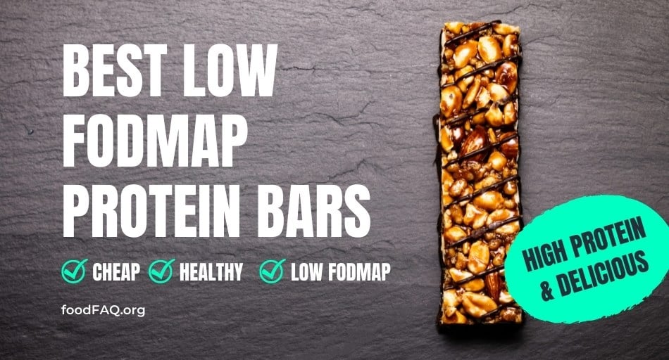 12 Best Low FODMAP Protein Bars