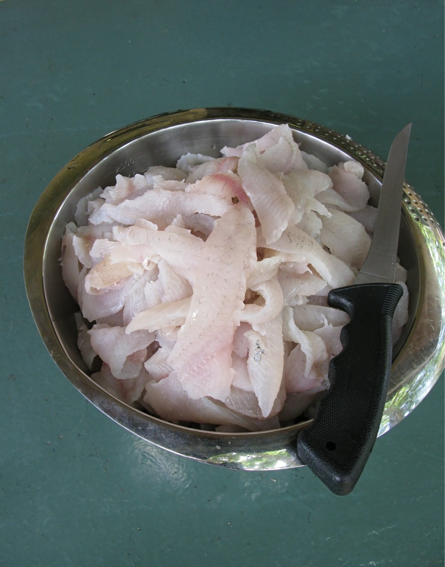 Crappie Fish Fillets In Bowl