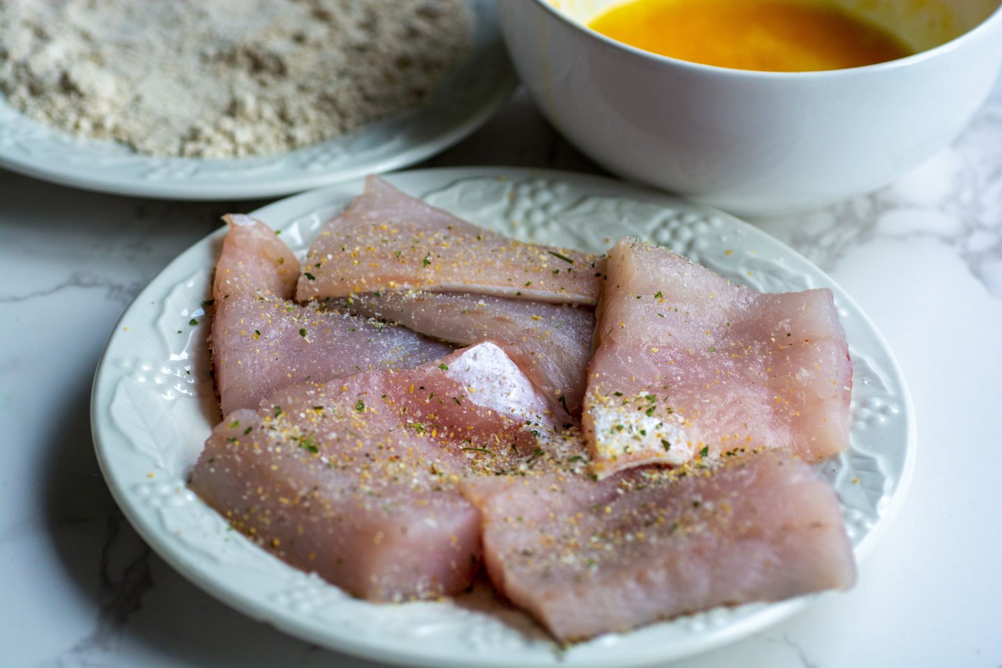 Pan Fried Walleye Ingredients