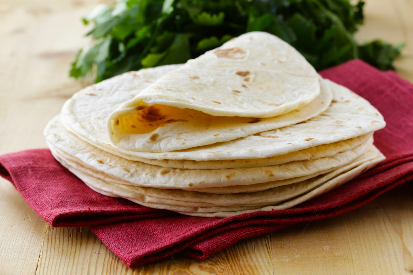 Whole Wheat Flour Tortillas