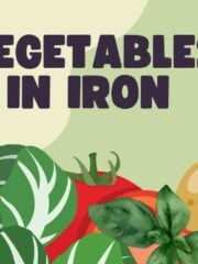 20 Vegetables High in Iron
