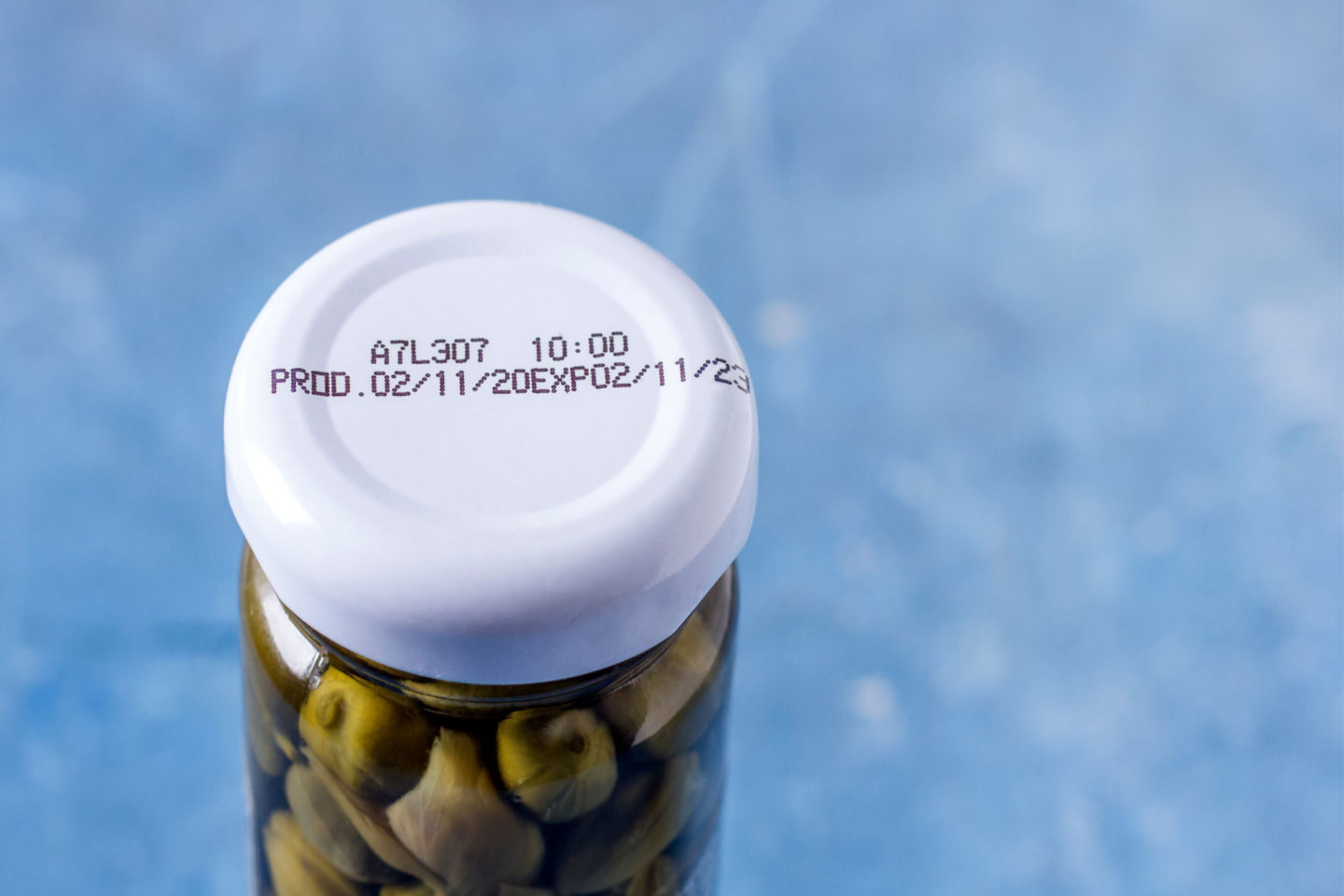 Expiry Date Pickle Jar