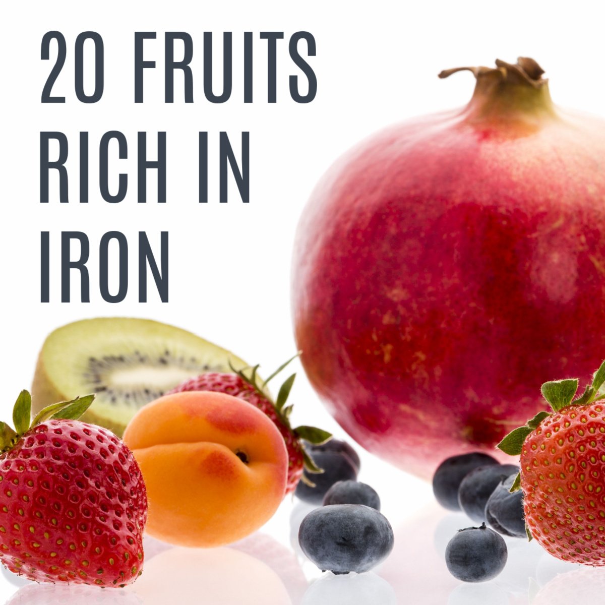 fruits rich in iron