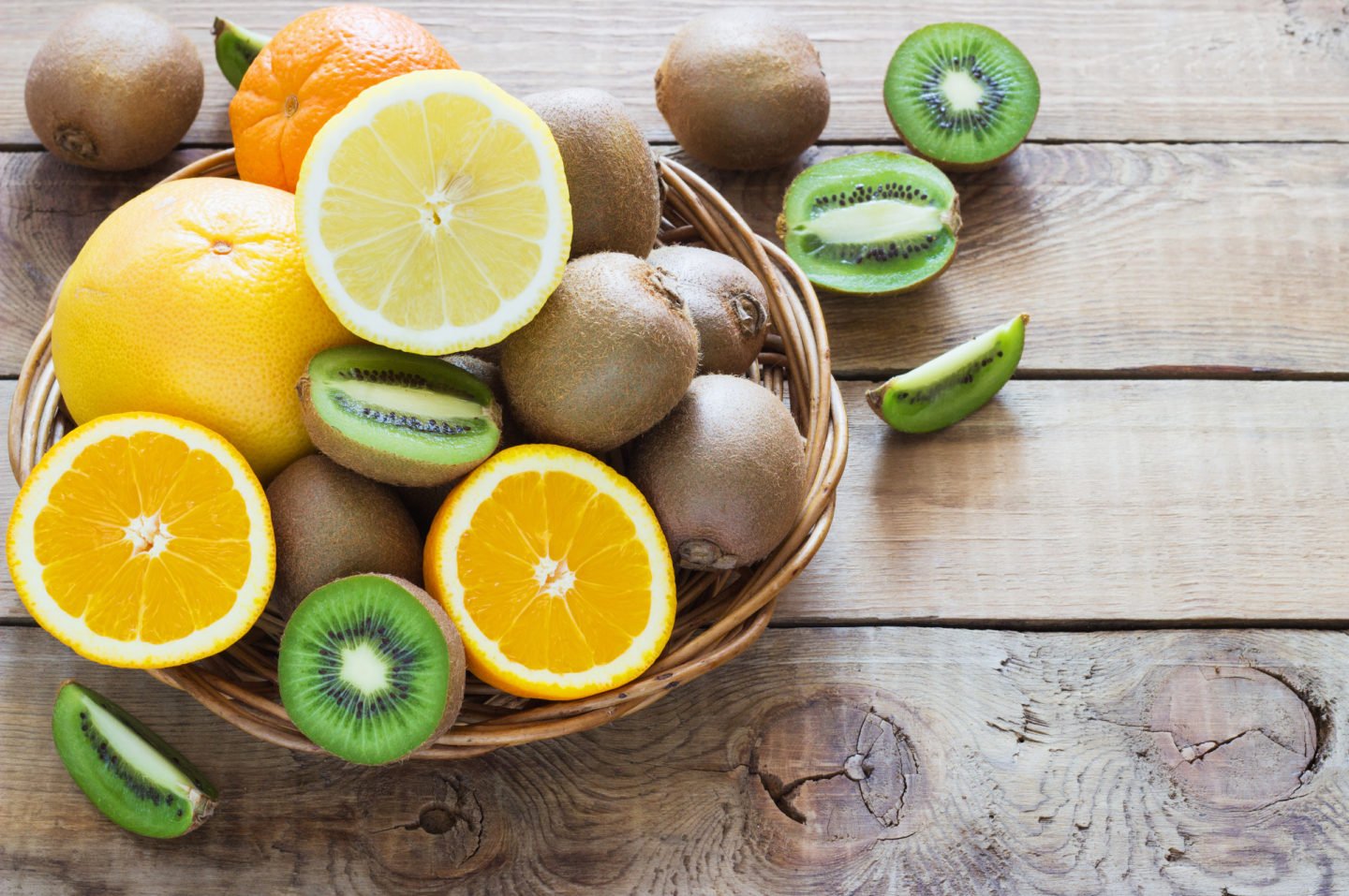 Kiwi And Citrus Fruits