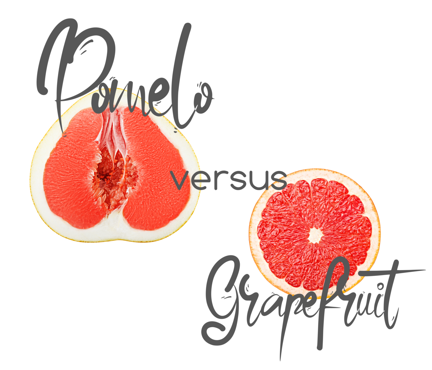 pomelo vs grapefruit