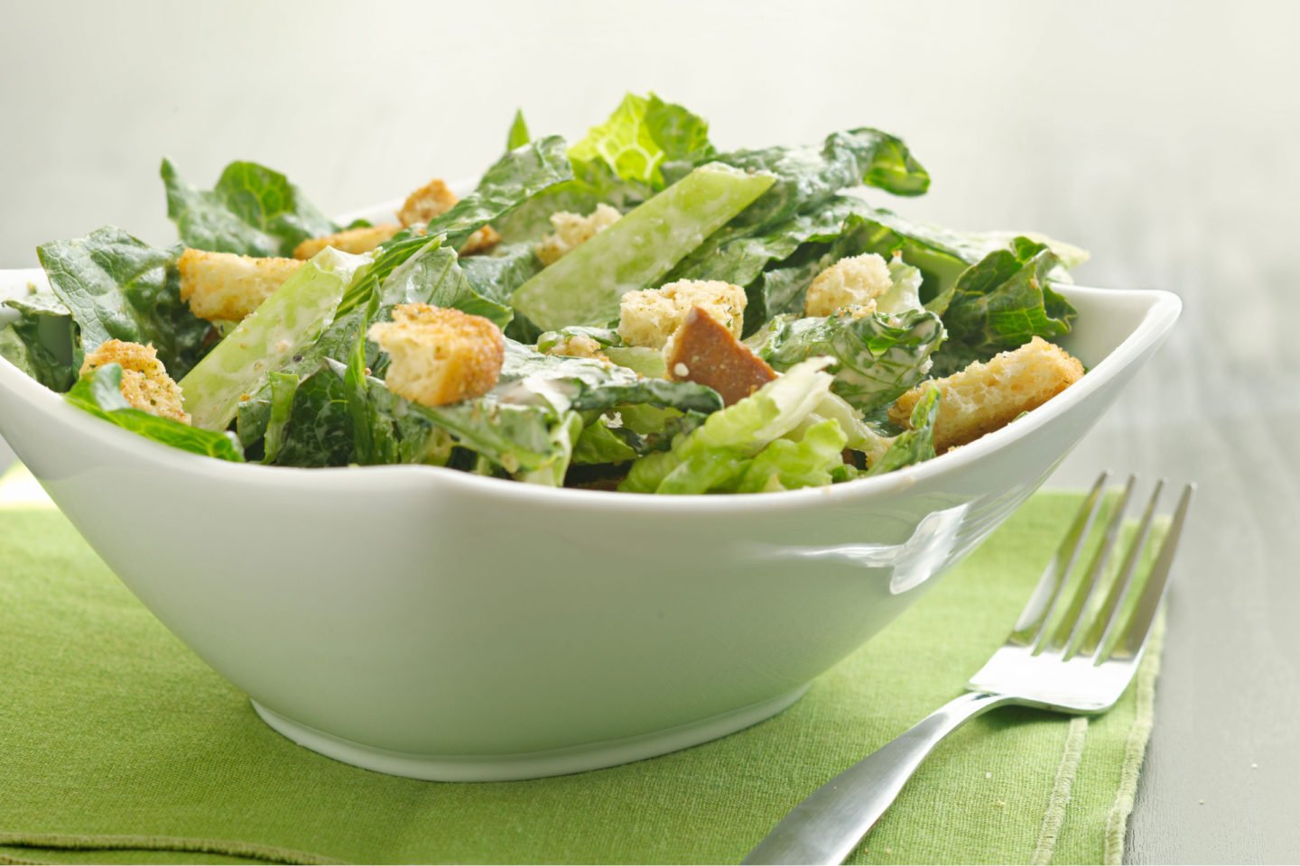 Caesar Salad In A Bowl