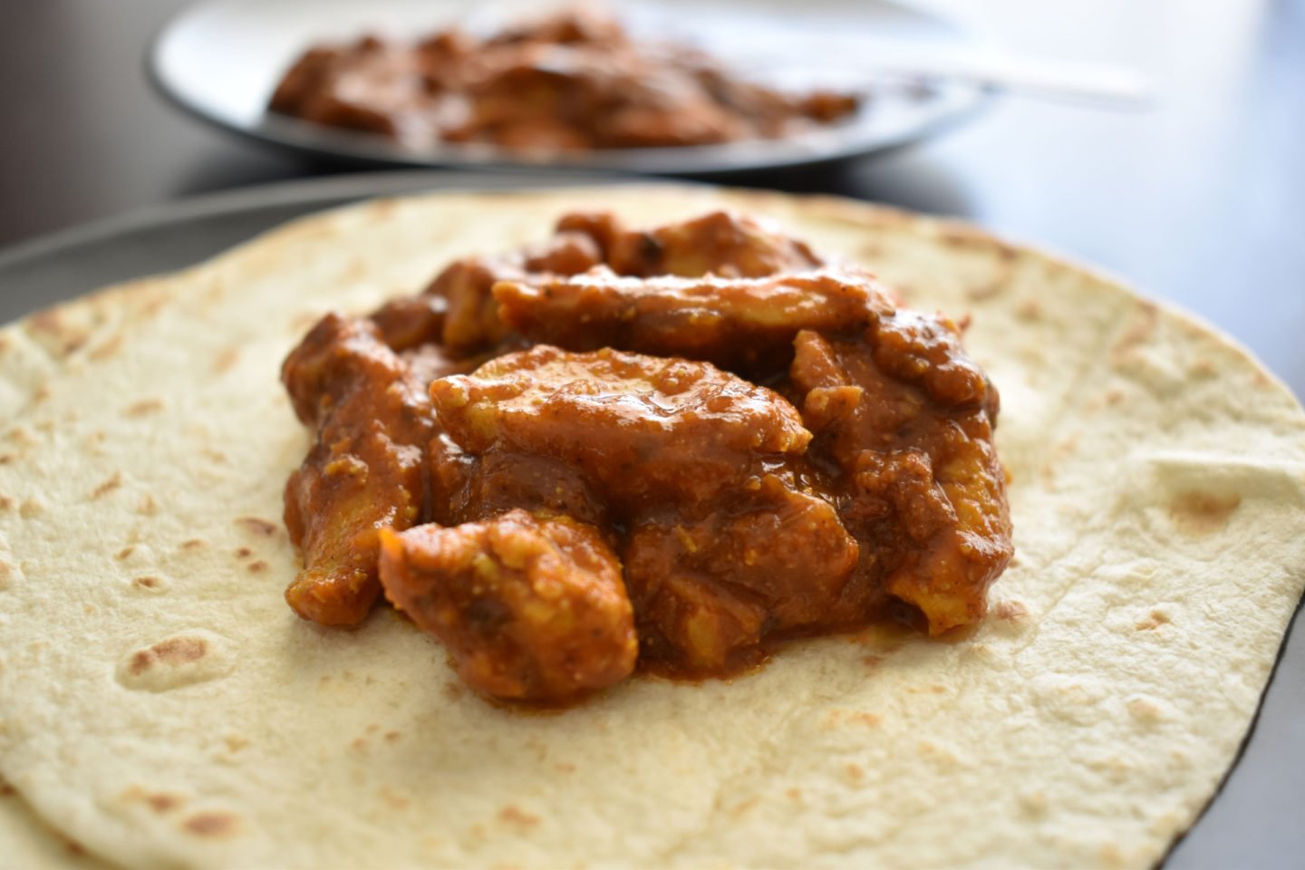 Chicken Curry Tacos