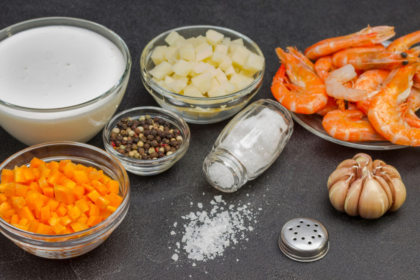 Clam Chowder Ingredients