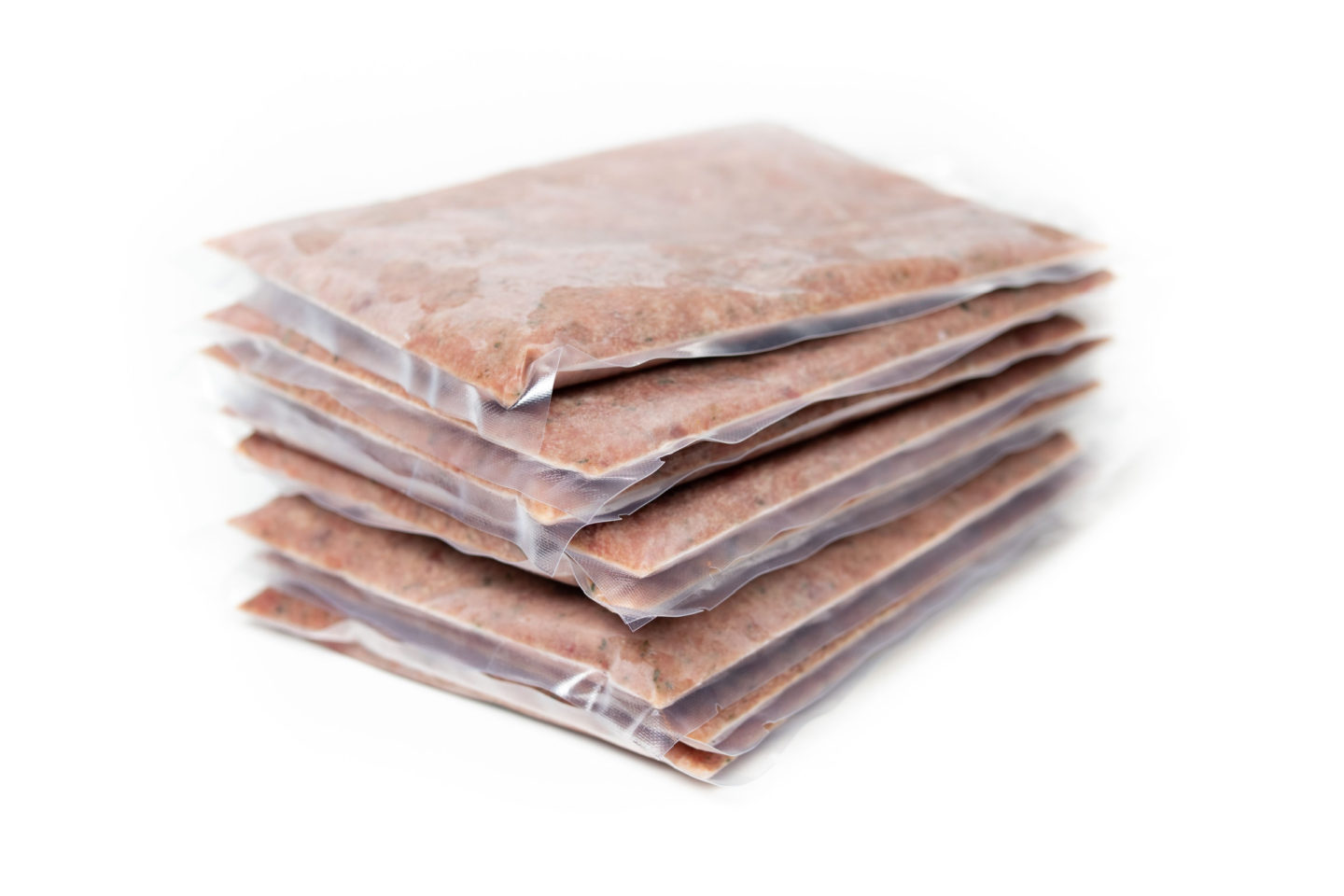 frozen ground turkey in vacuum sealed packs