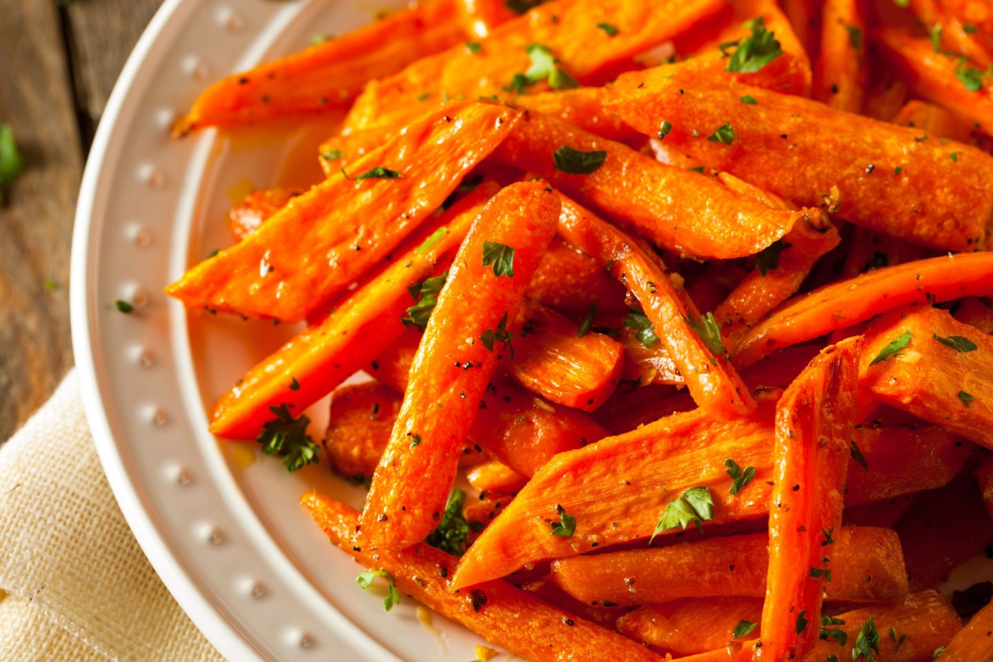 homemade roasted carrots