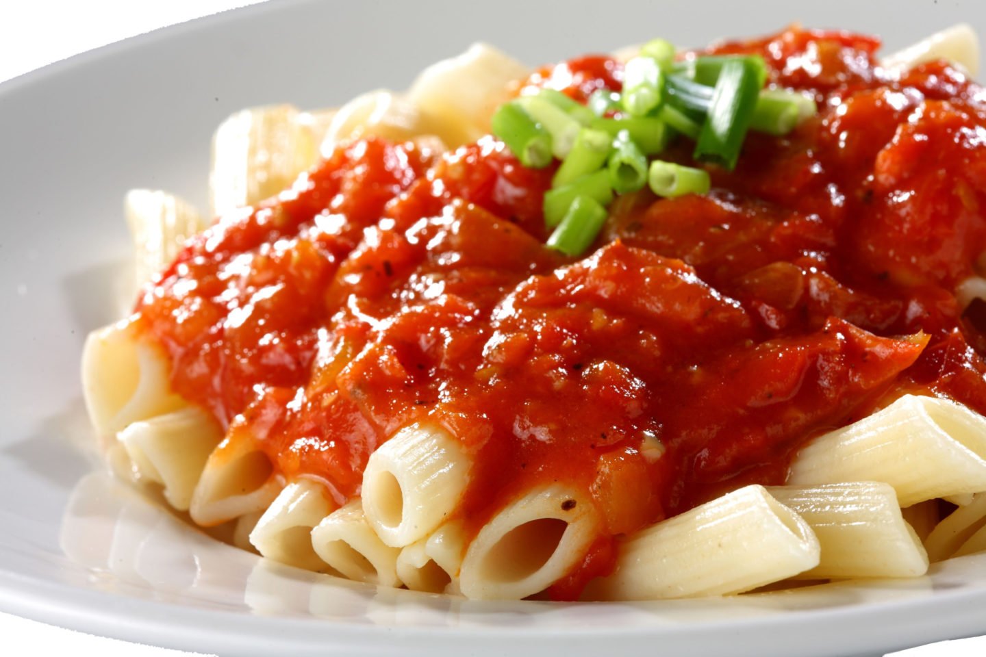 ziti pasta with tomato sauce