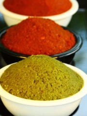 Red vs. Green Curry Paste