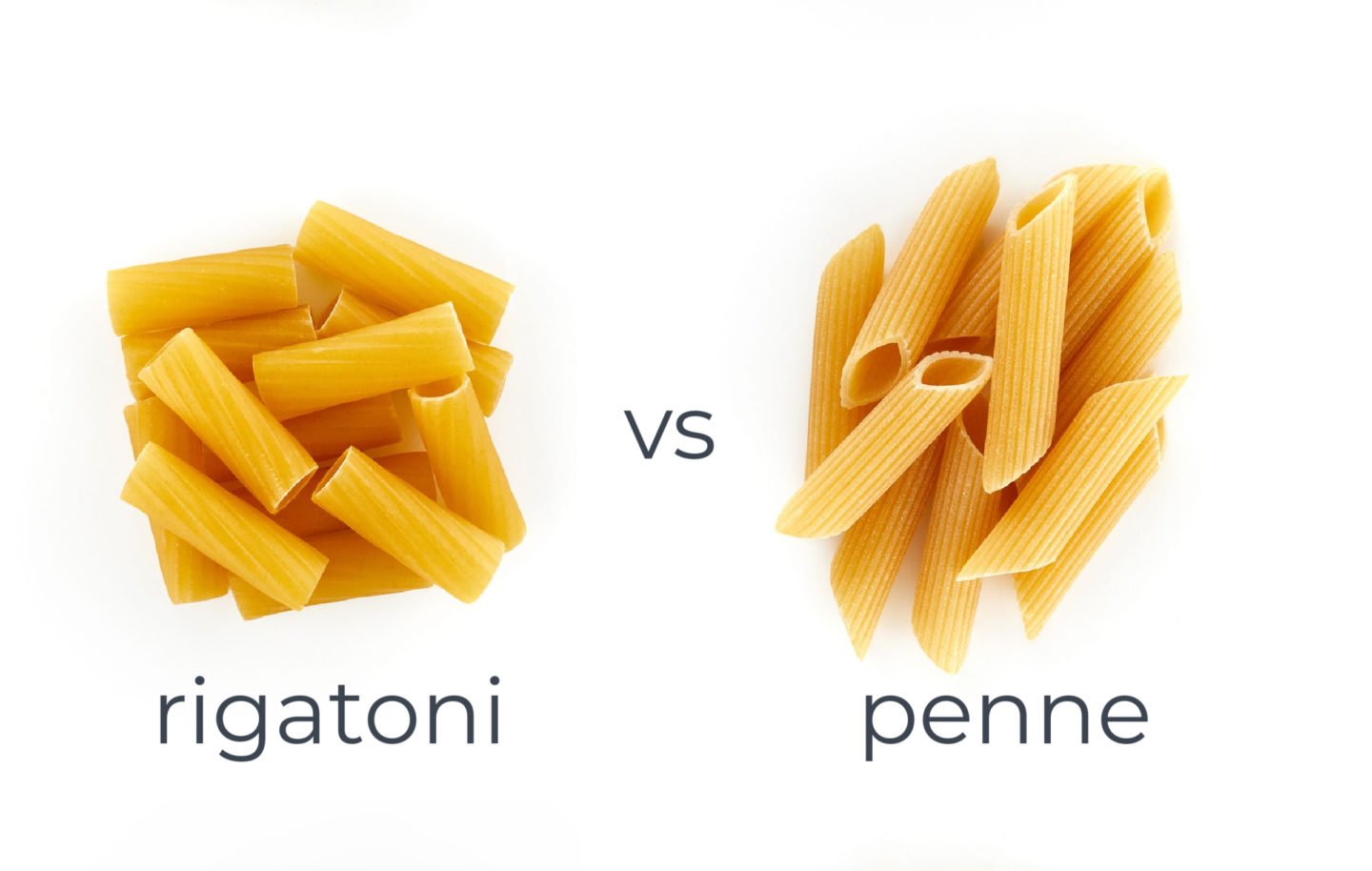 Rigatoni Vs Penne Pasta