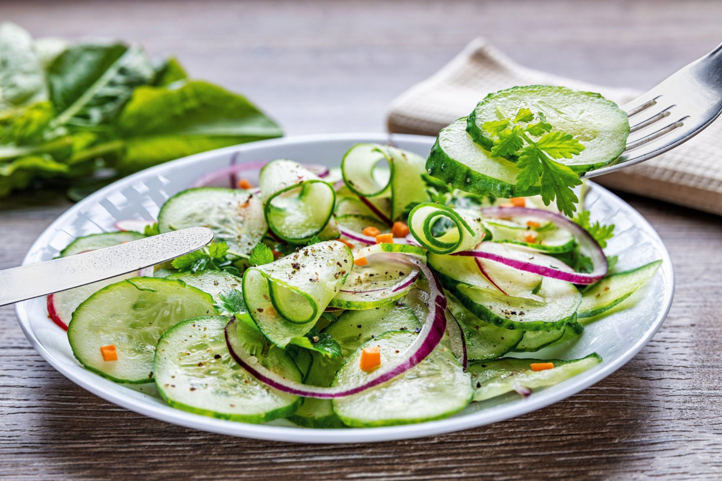 Simple Cucumber Salad