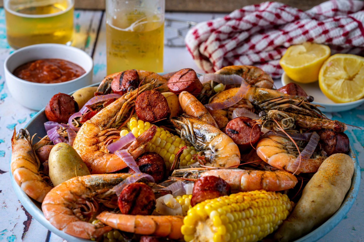 Traditional Southern Seafood Boil
