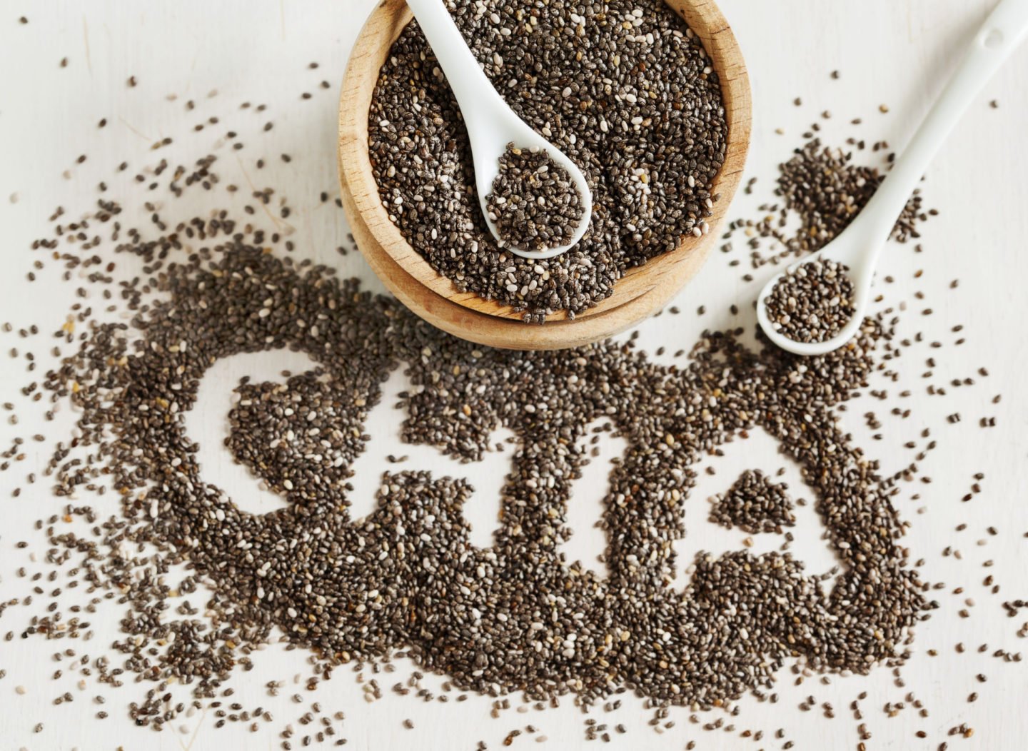 chia seeds spelled chia