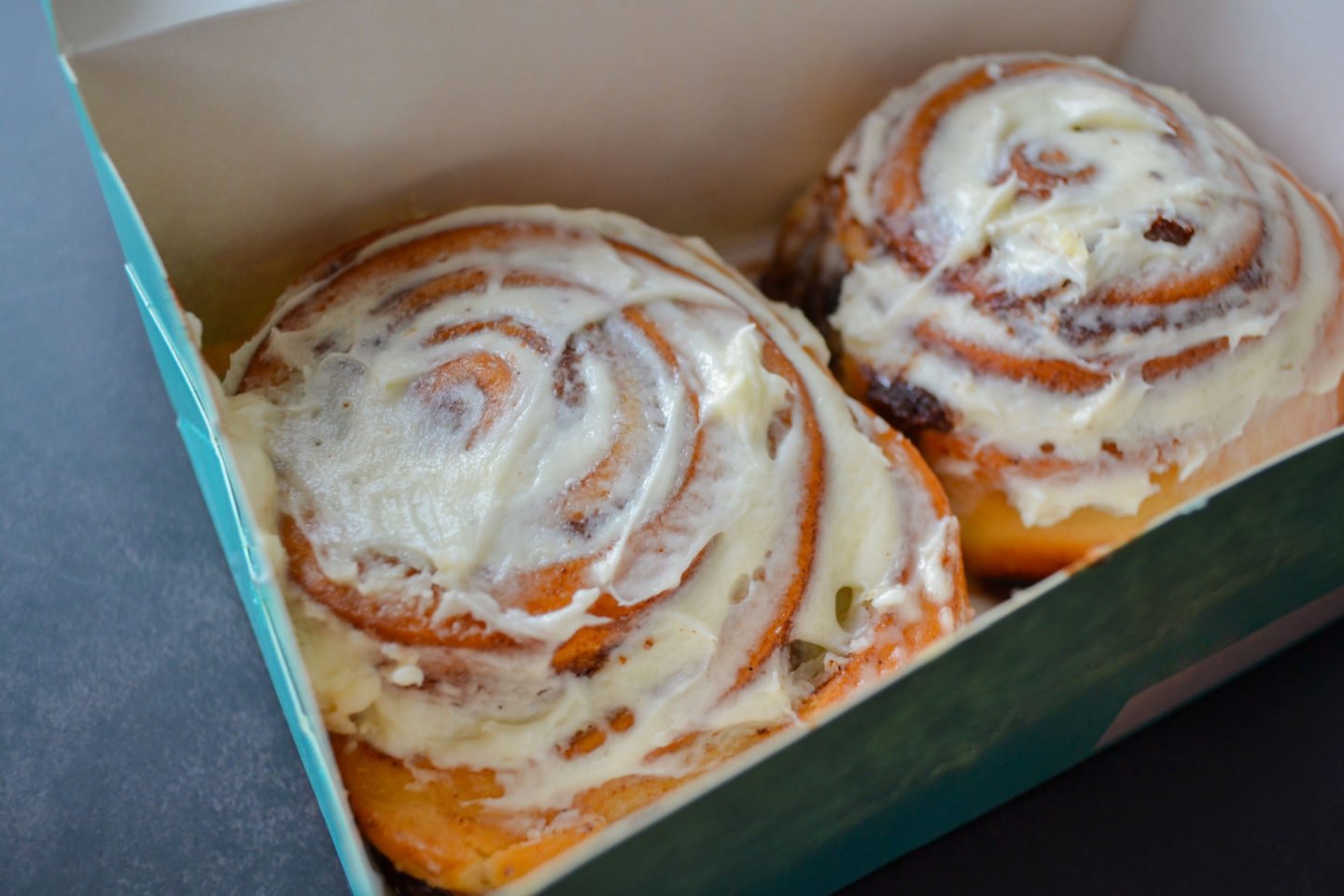 classic cinnamon rolls in a box