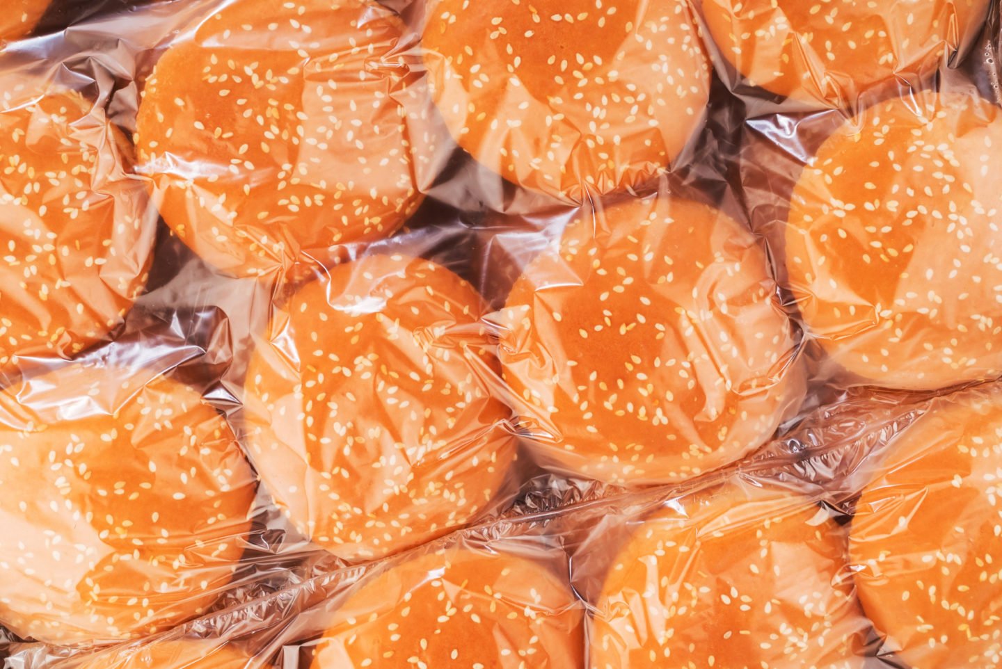 Hamburger Buns In A Pack