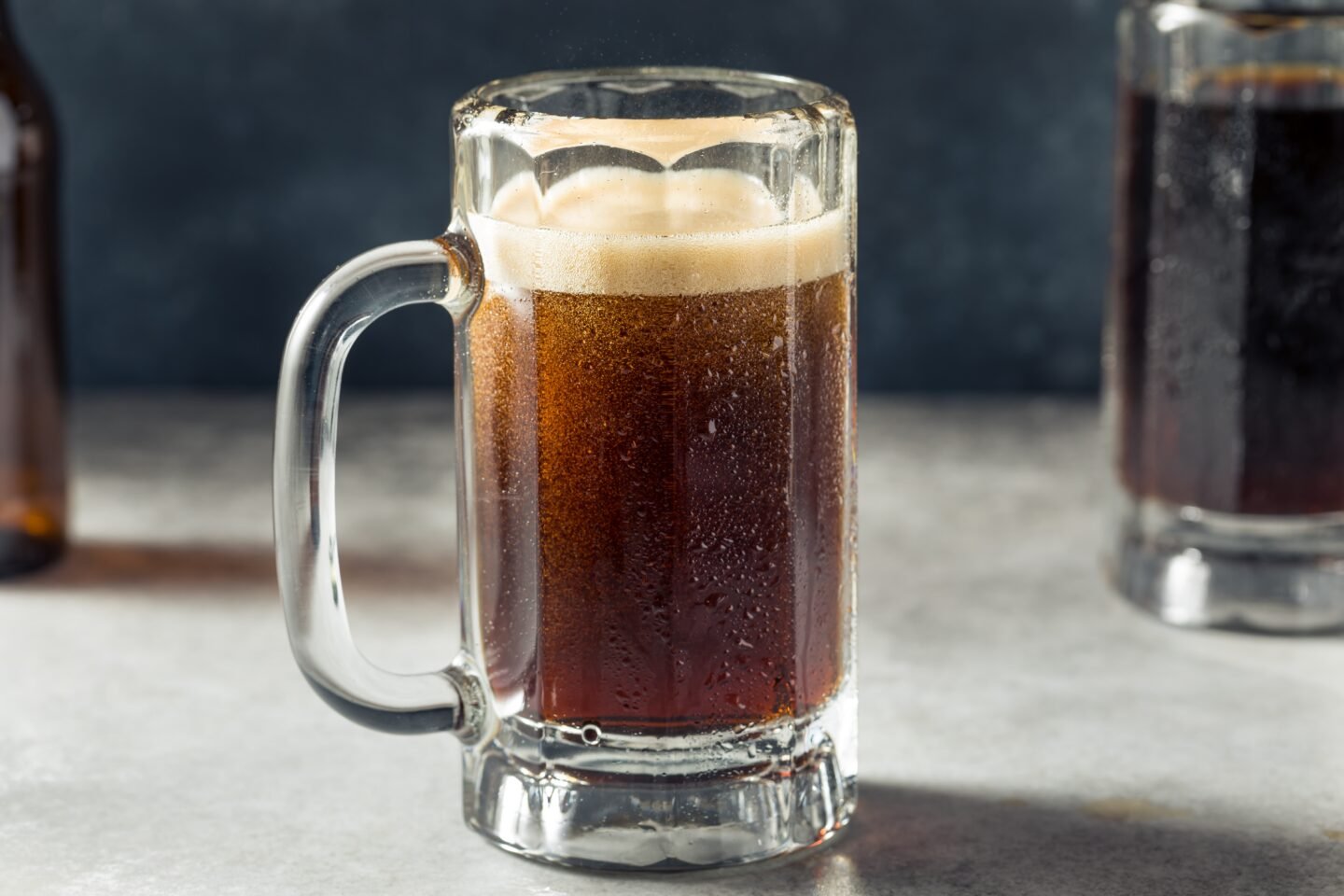 Cold,Refreshing,Root,Beer,Soda,In,A,Glass