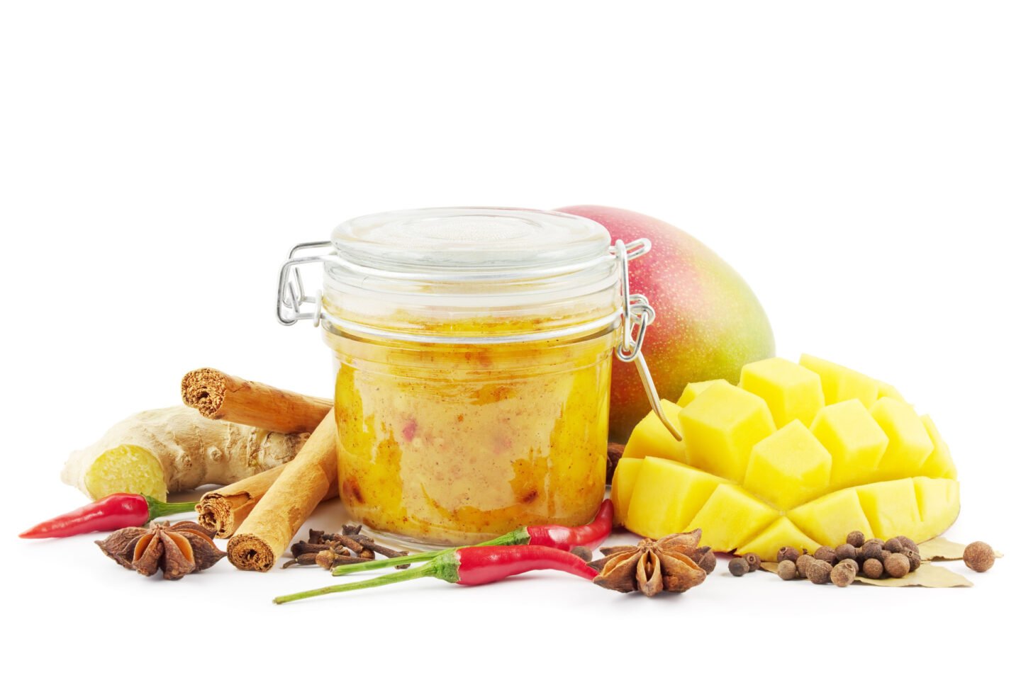 homemade mango chutney