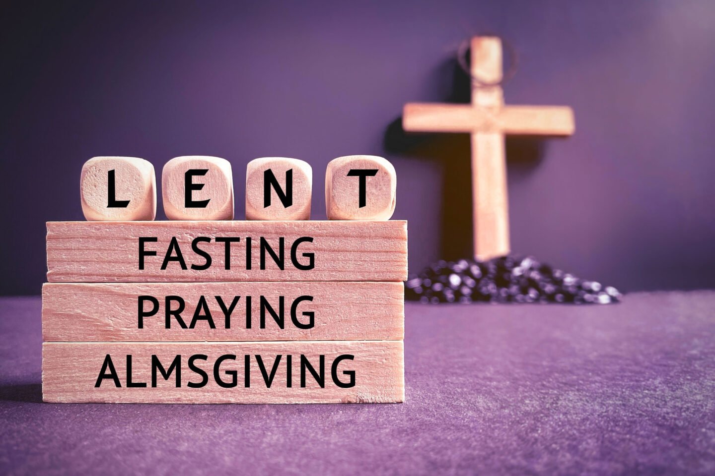 lent fasting praying almsgiving
