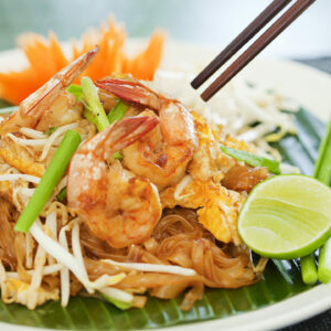 pad thai with shrimp