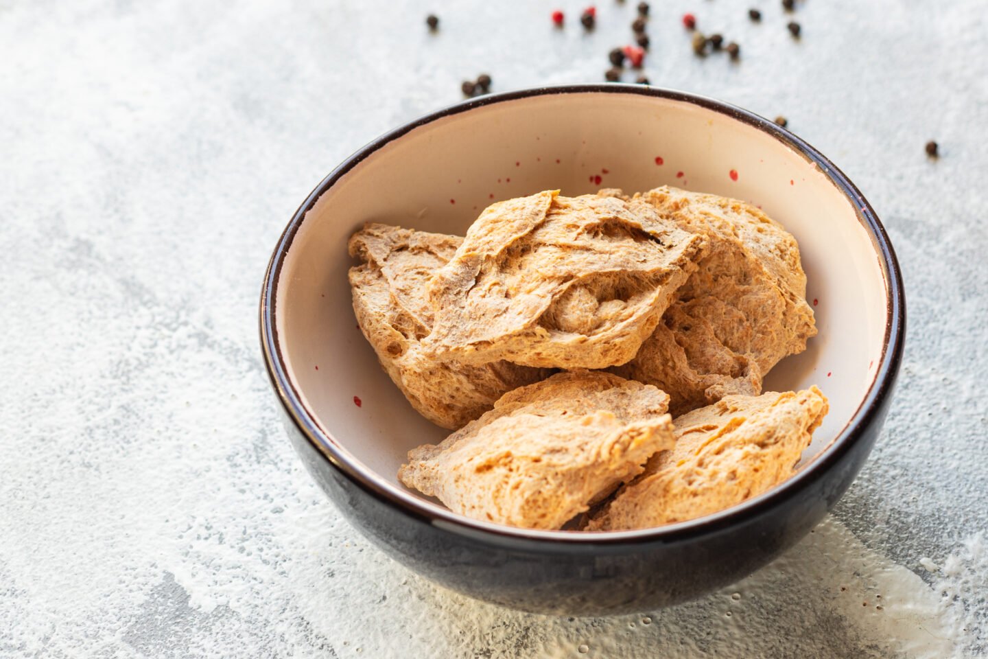 Seitan,Soy,Meat,Raw,Pieces,Ready,To,Cook,Snack,Healthy