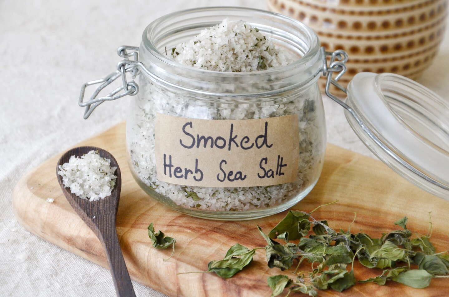 smoked herbed sea salt