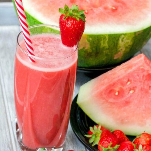 strawberry watermelon smoothie recipe