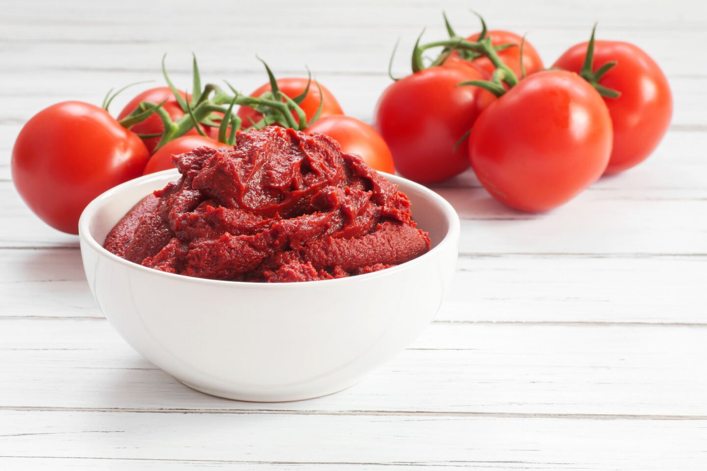 traditional tomato paste in a bowl