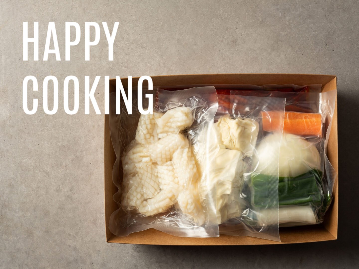 HAPPY COOKING meal kit