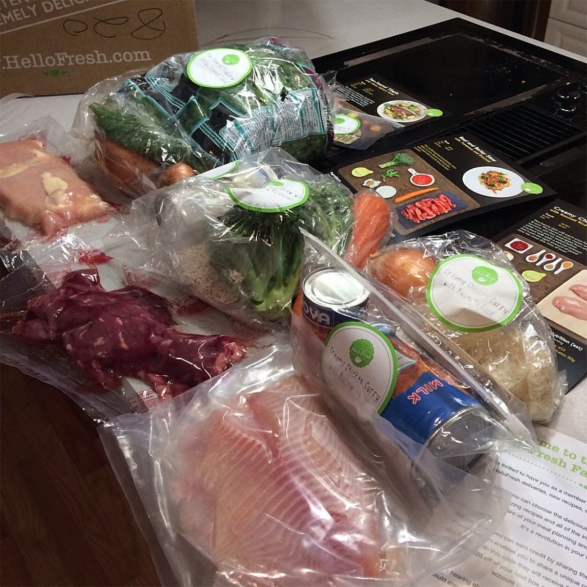 hellofresh box