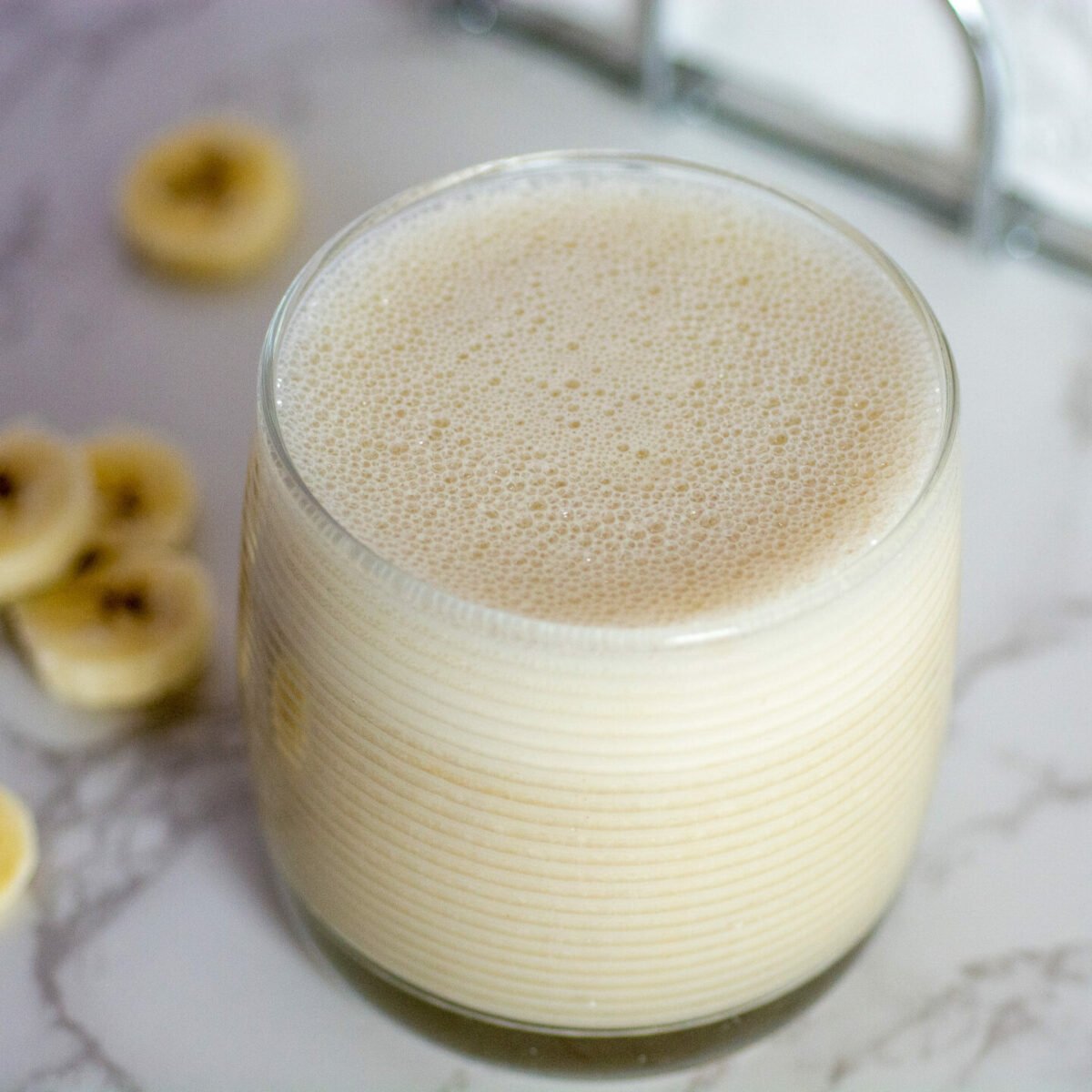 homemade Korean banana milk