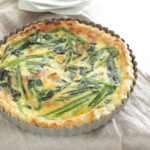 homemade spinach bacon quiche