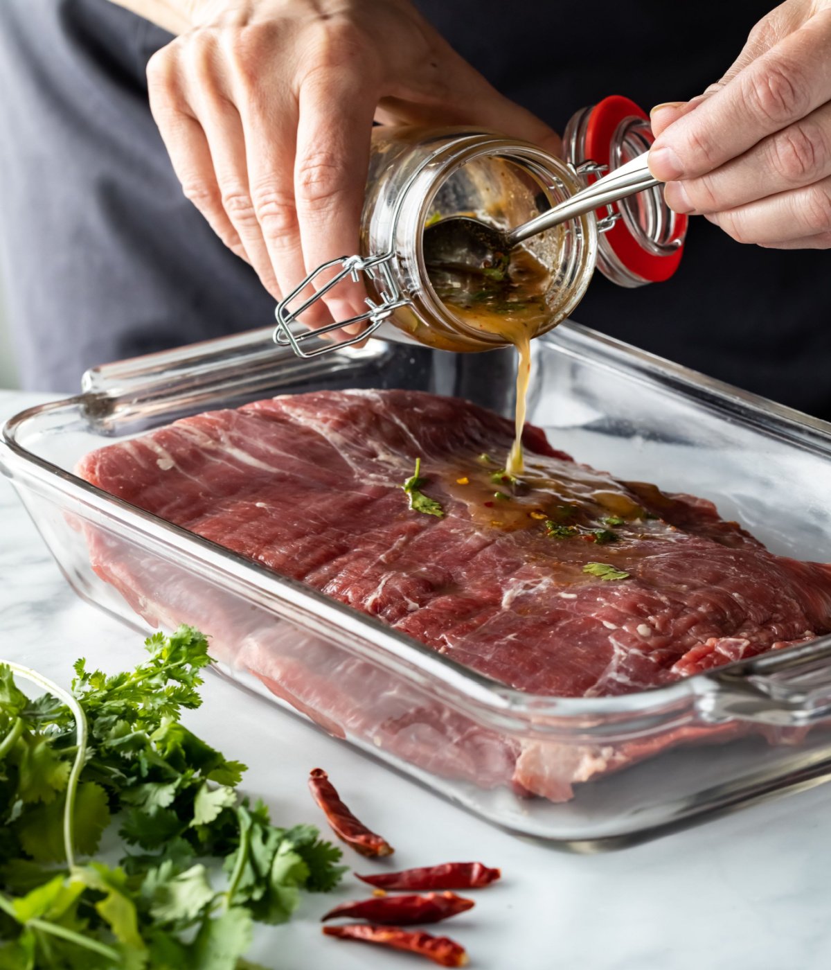 marinade to tenderize beef flank steak