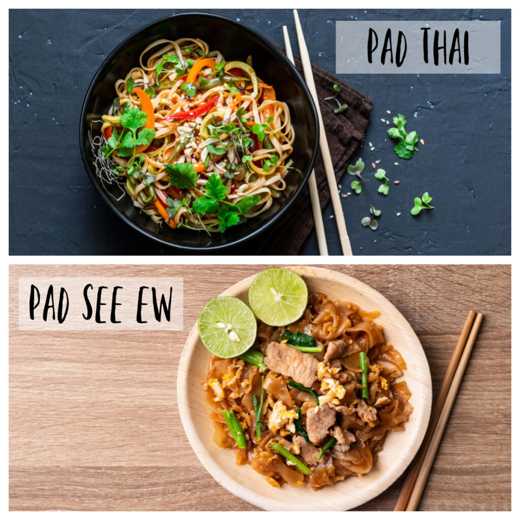 Pad Thai Vs Pad See Ew What Is The Difference? Tastylicious