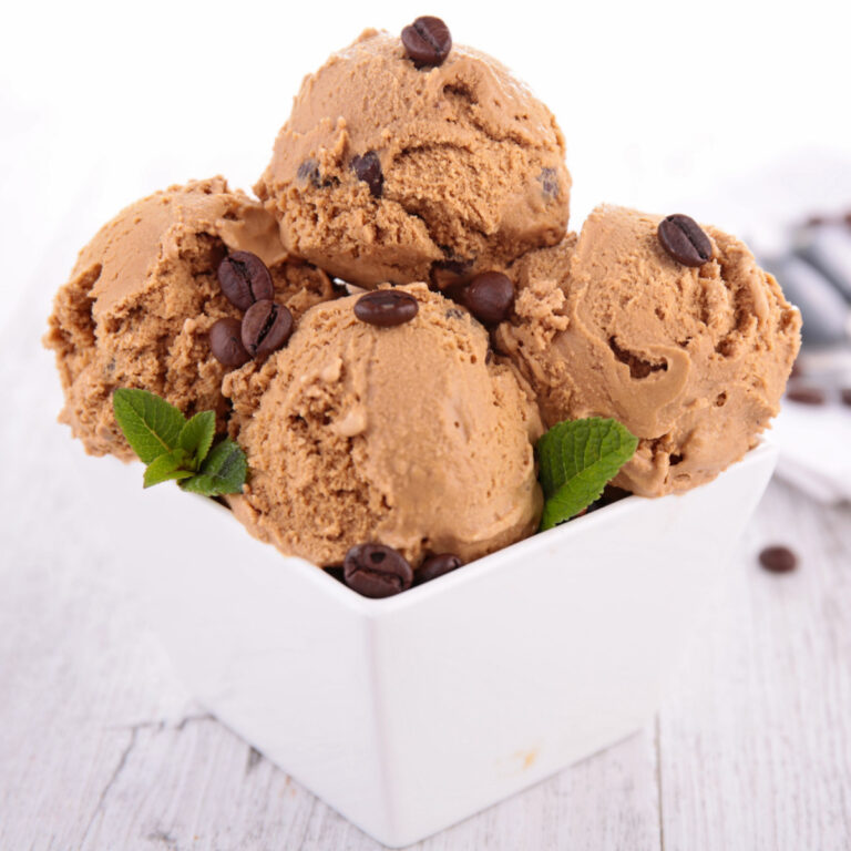 Does Coffee Ice Cream Have Caffeine? Tastylicious