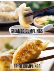 Steamed vs Fried Dumplings