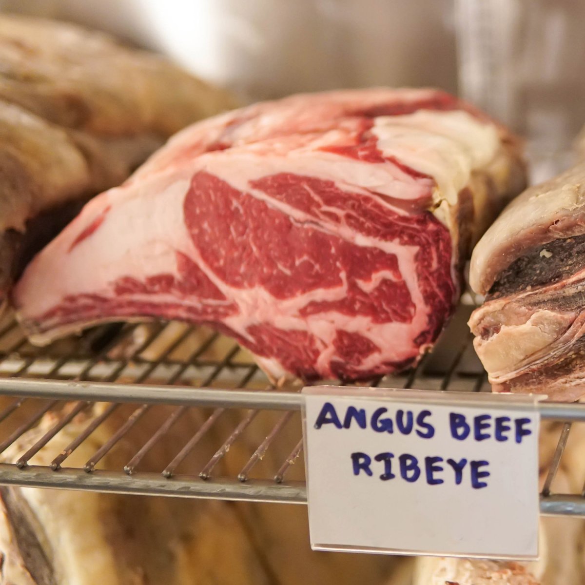storing dry aged beef steak in fridge