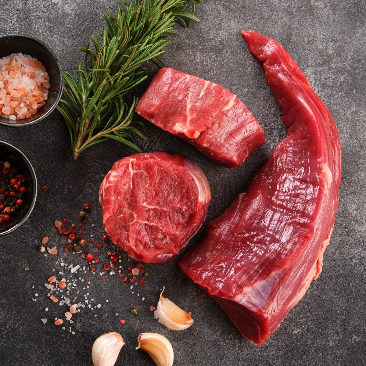 filet mignon cuts from tenderloin beef