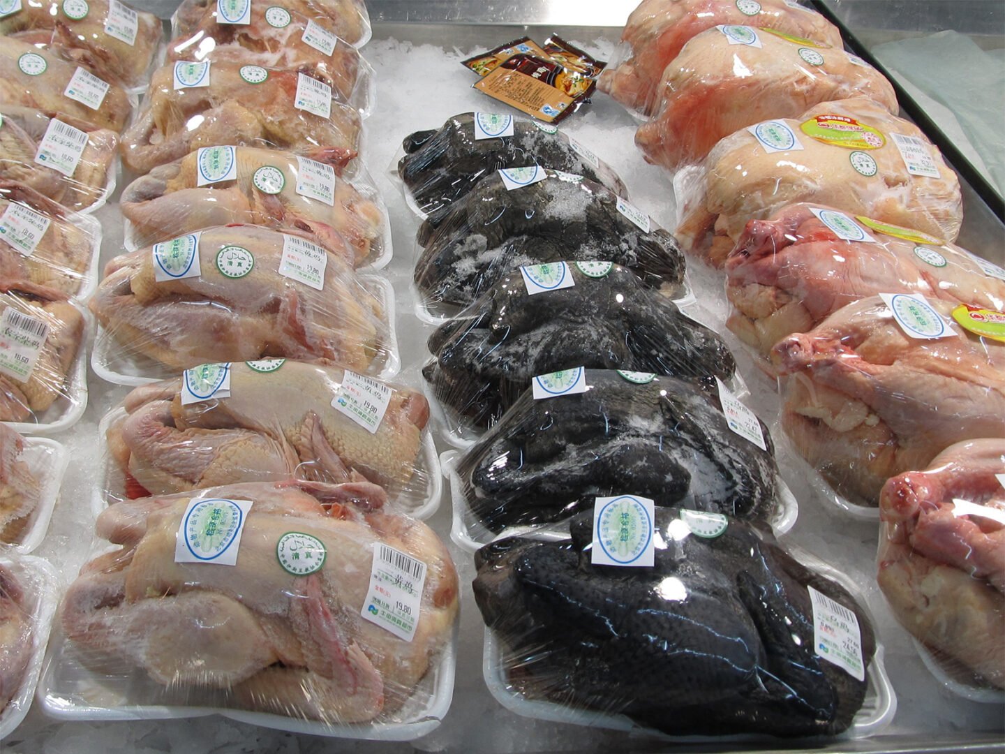 halal certified chicken in Beijing market