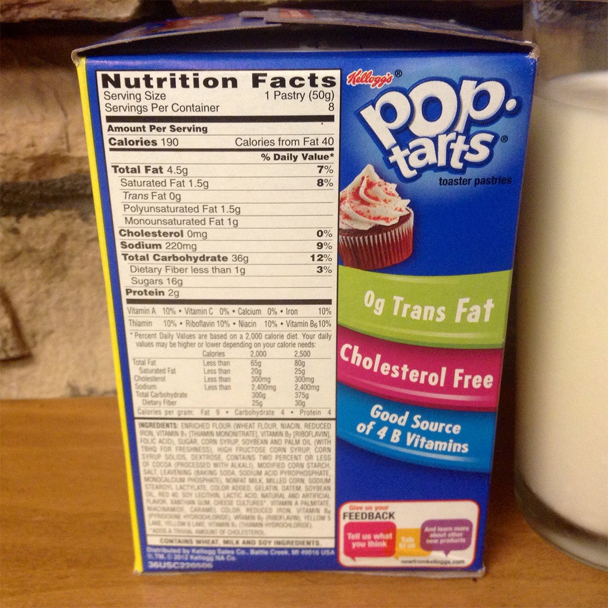 pop tarts ingredients