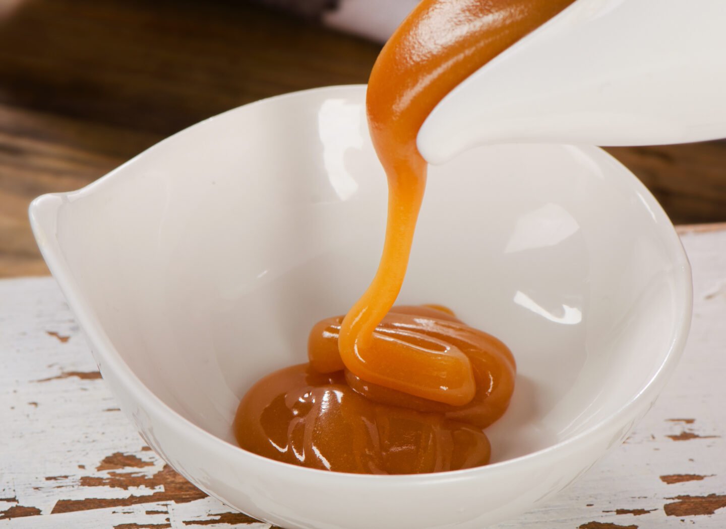 a-bowl-of-caramel-sauce