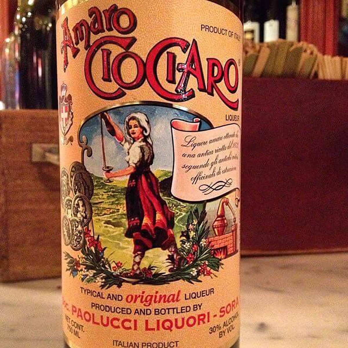 amaro ciociaro italian liqueur