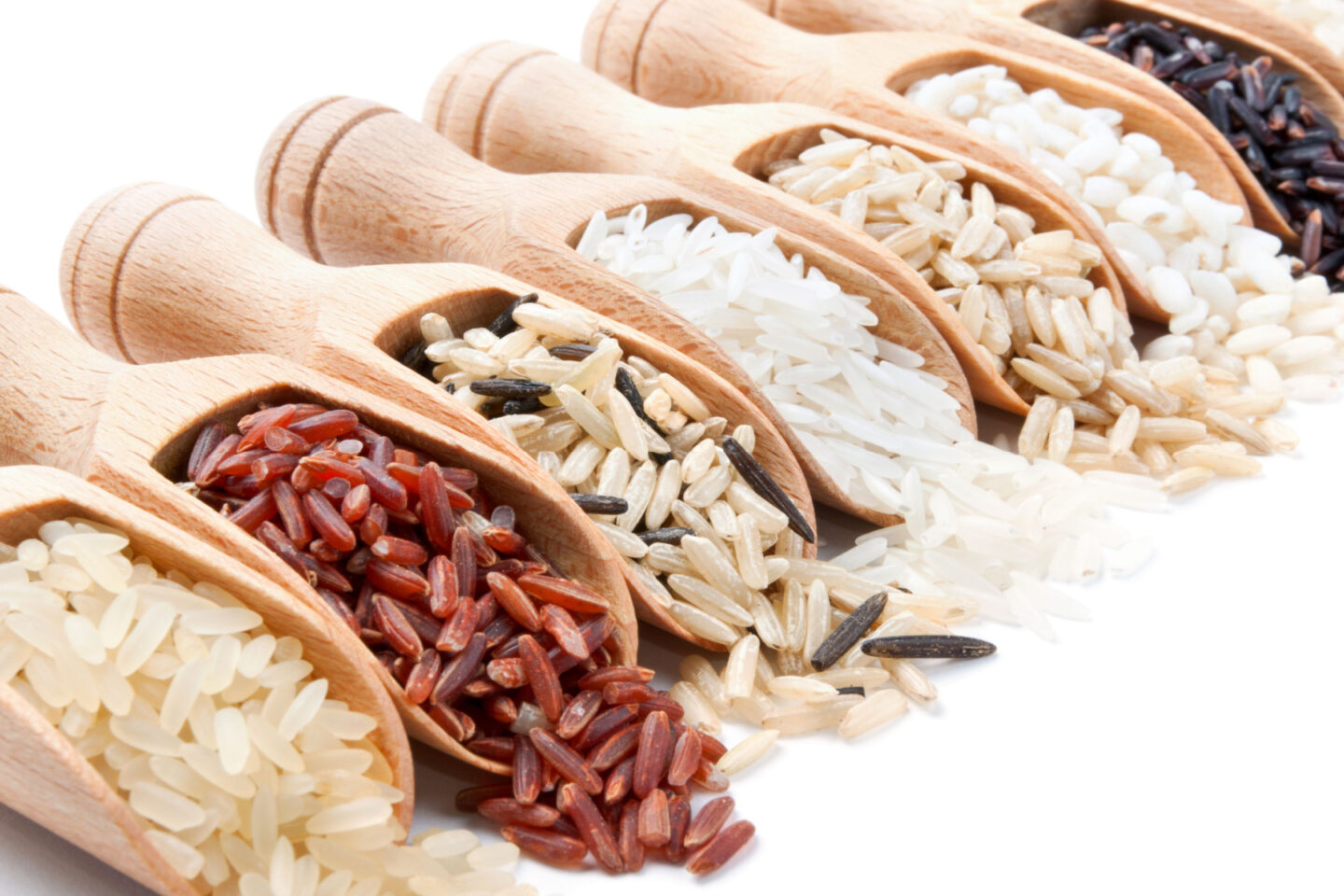 different types of rice