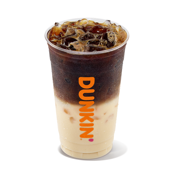 dunkin decaf iced macchiato