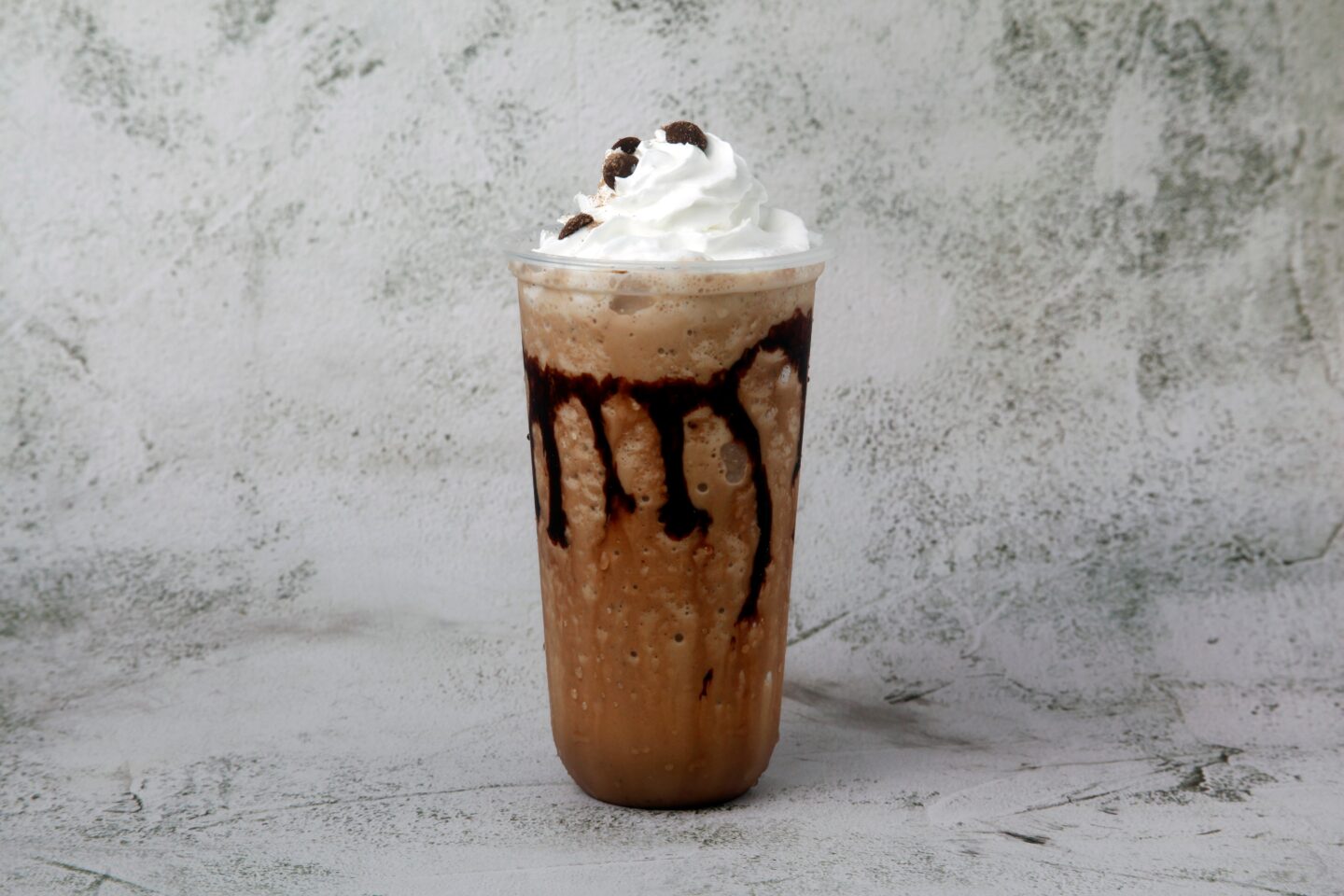 Photo,Of,Freshly,Made,Chocolate,Java,Chip,Flavored,Frappe.