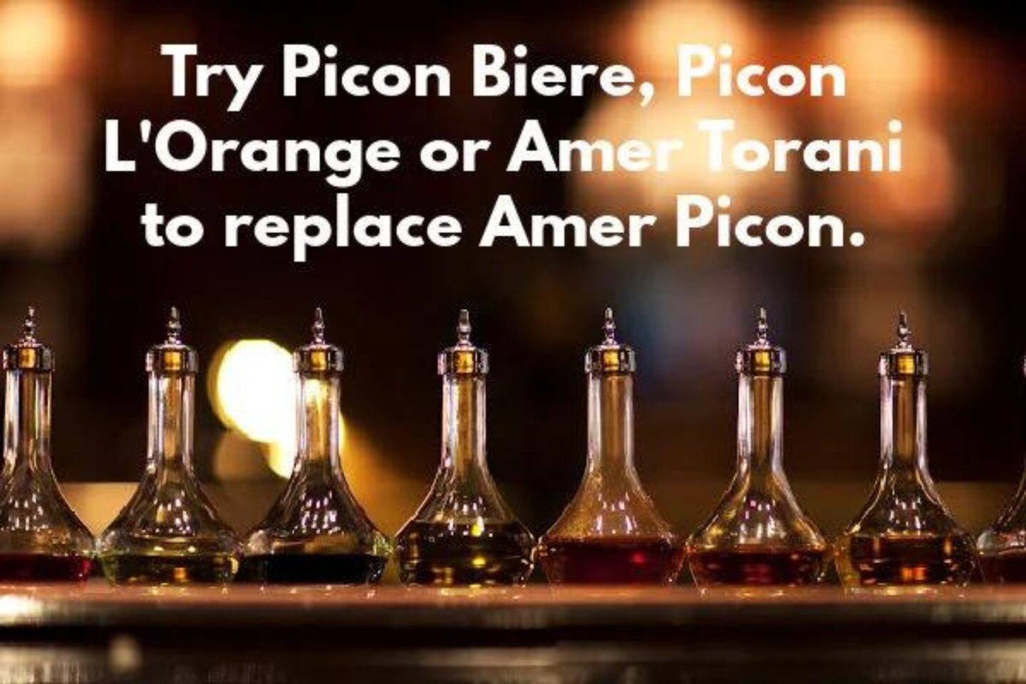 how to replace amer picon in cocktails