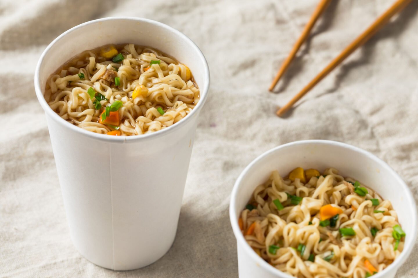 instant ramen cup noodles